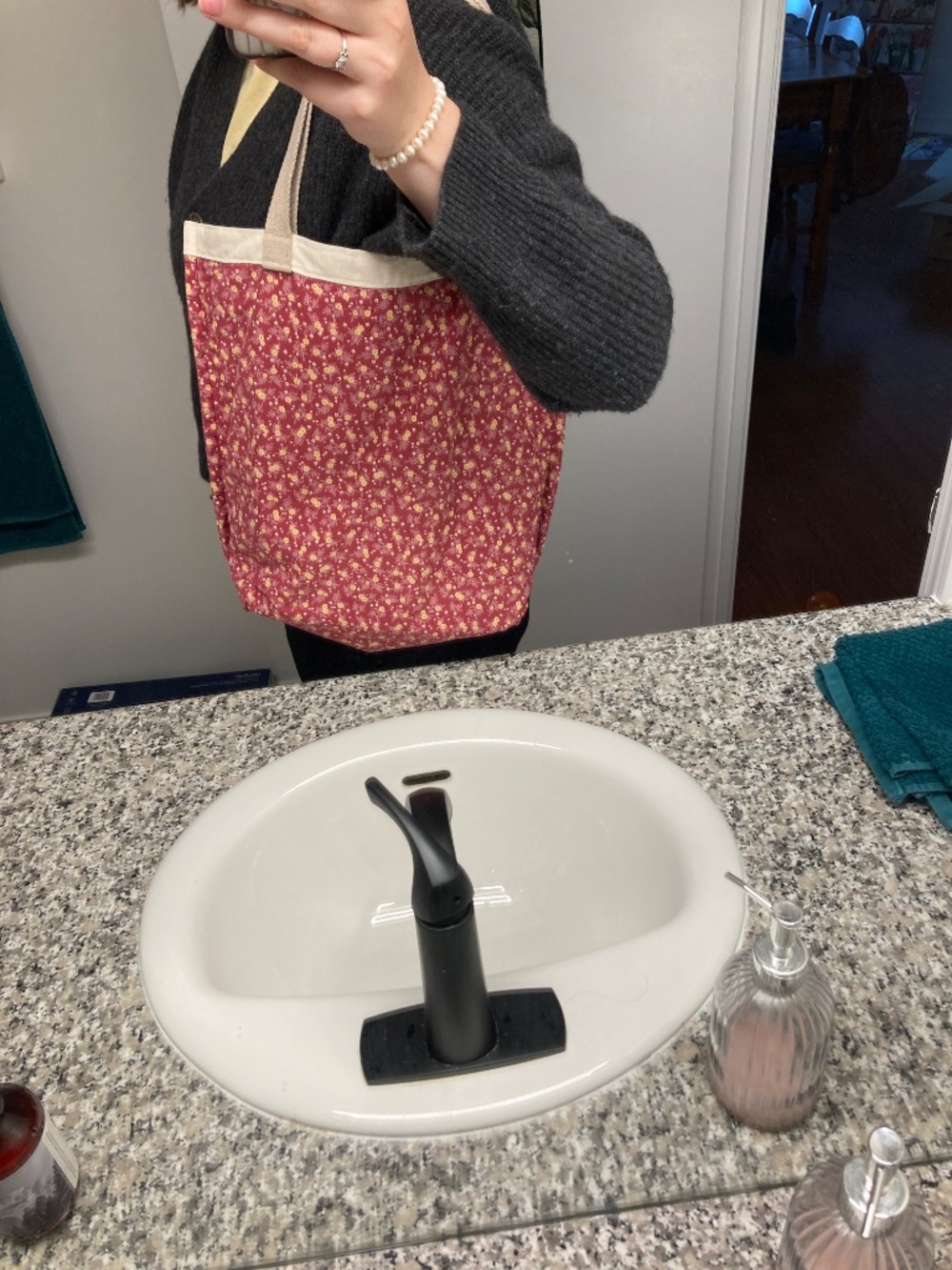 Flower tote bag 🌸 - Picture 4 of 4